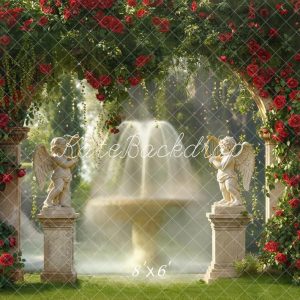 01fee06c9d0fc12d80eb33227c194cfd.jpgv1765180094 Kate Jardin Cour Roses Fontaine Toile de fond en Polar conçue par Emetselch