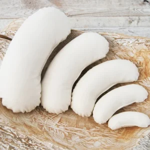 Kate Blanc Pose Oreillers Forme en croissant pour Nouveau-né Photographie