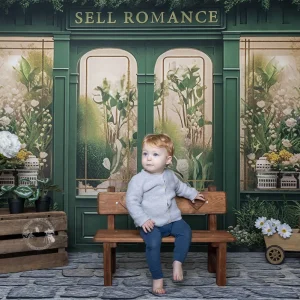 Kate Plante Verte Magasin Romance Toile de fond Conçu par Chain Photographie