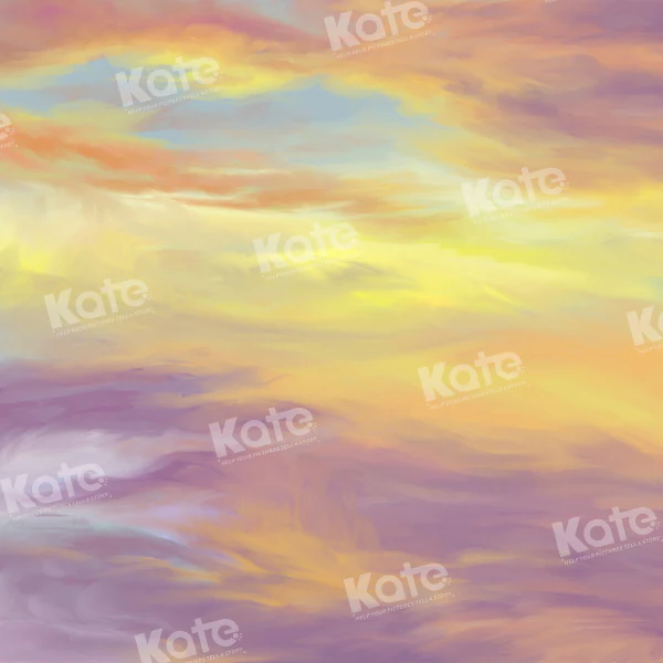 Kate Fantaisie Coucher de soleil Nuage Toile de fond conçue par Chain Photographie – Image 2