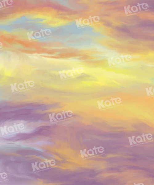 Kate Fantaisie Coucher de soleil Nuage Toile de fond conçue par Chain Photographie – Image 3