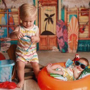 Kate Été Magasin de surf Plage Toile de fond pour la photographie