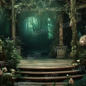 Kate Été Vert Scène fantastique Toile de fond pour la photographie