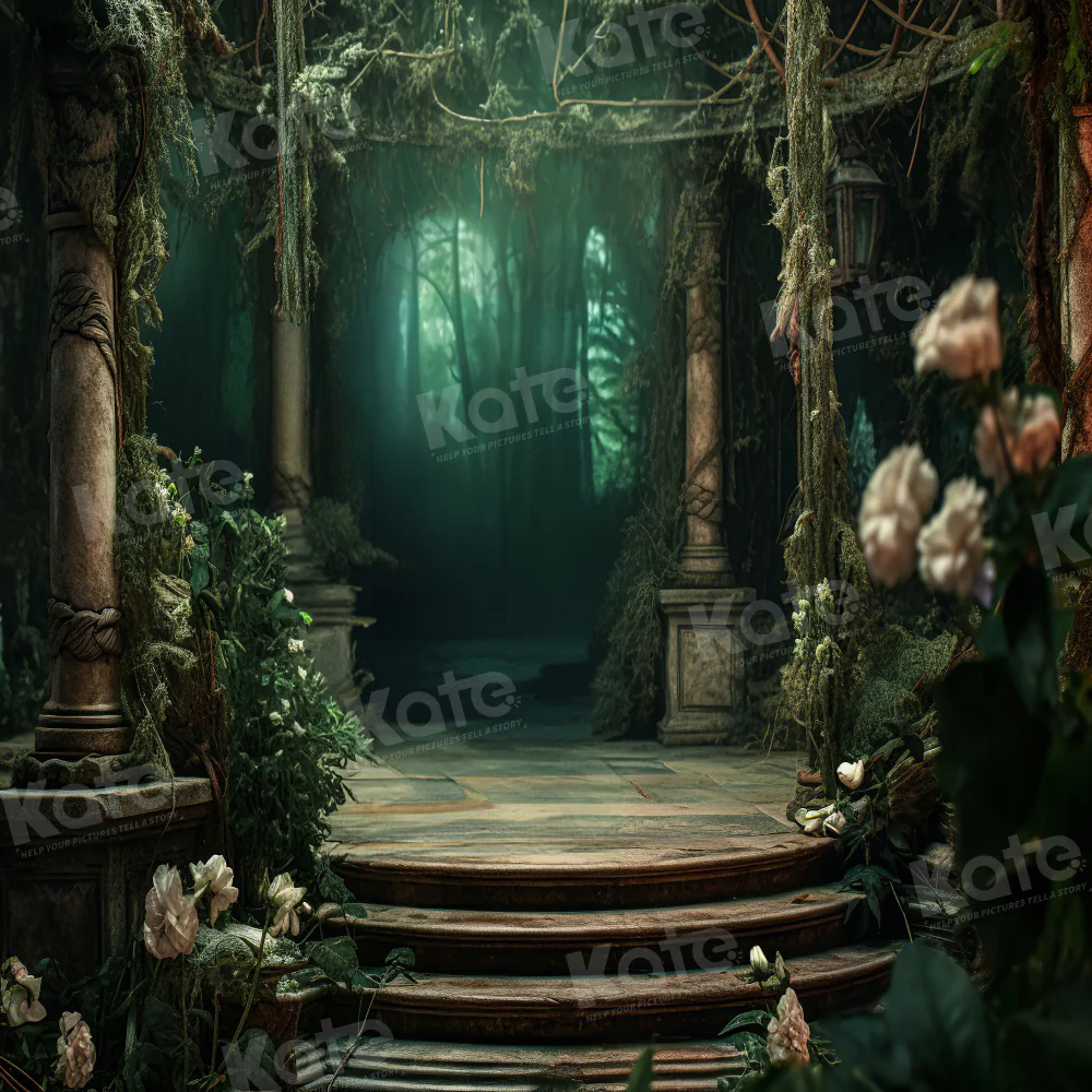 Kate Été Vert Scène fantastique Toile de fond pour la photographie – Image 2