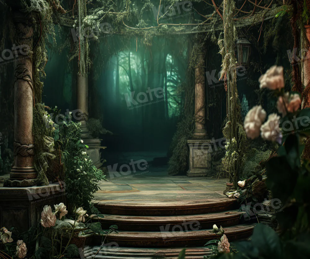 Kate Été Vert Scène fantastique Toile de fond pour la photographie – Image 3