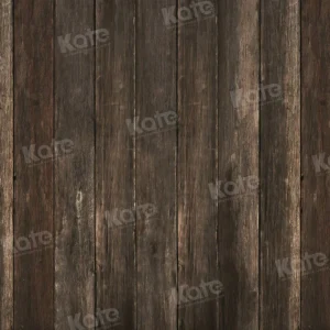 Kate Marron foncé Parquet Ancien Bois Toile de fond pour la photographie