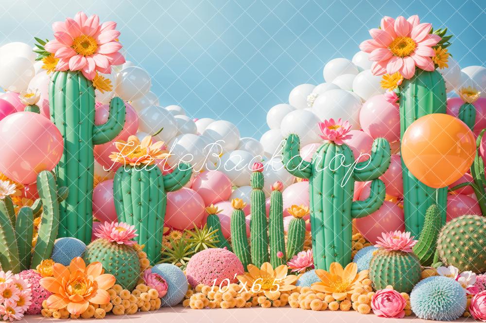 Kate Cactus Ballon Conte de fée Toile de fond conçue par Emetselch – Image 5
