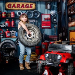 Kate Porte-outil Garage Fête des pères Toile de fond+Noir Dégradé Texture Sol Toile de fond