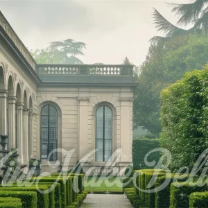 Kate Extérieur Domaine Brumeux Plantes Toile de fond conçue par Mini MakeBelieve