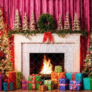 Kate Noël Cheminée en Marbre Cadeaux Colorés Toile de fond conçue par Emetselch