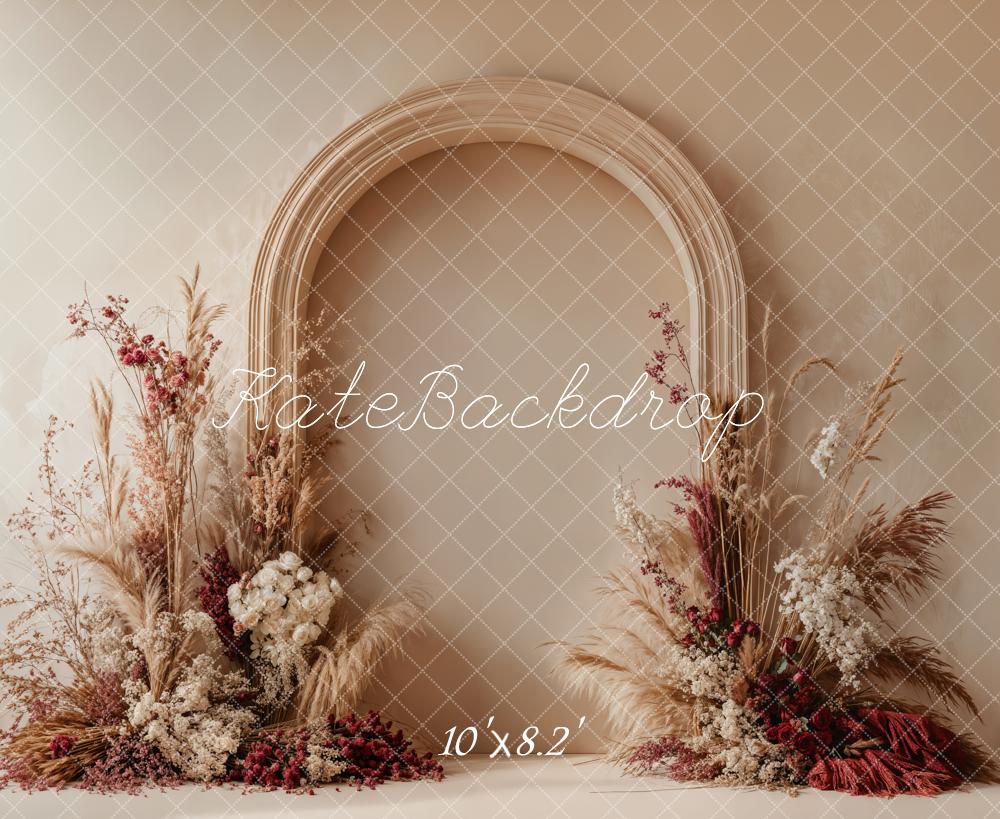 Kate Bohème Floral Arche Fête des Mères Toile de fond conçue par Emetselch – Image 4