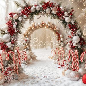 Kate Noël Canne à sucre Arche Neige Décors Toile de fond conçue par Emetselch