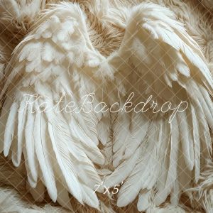 BH1054316D.jpgv1739415291 Kate Nouveau-né Portrait Ailes d'ange Mur/Sol Toile de fond conçue par Emetselch