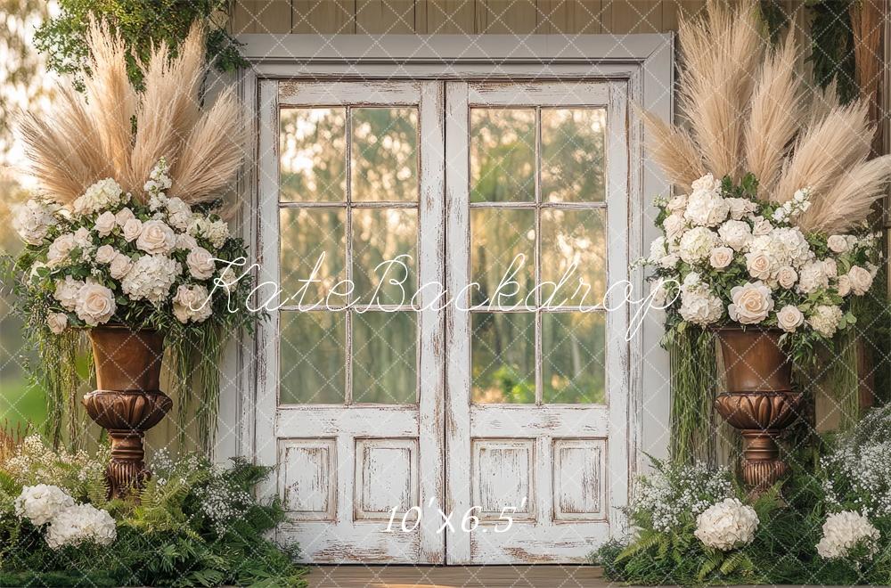 Kate Bohème Porte Printemps Floral Toile de fond conçue par Mini MakeBelieve – Image 6