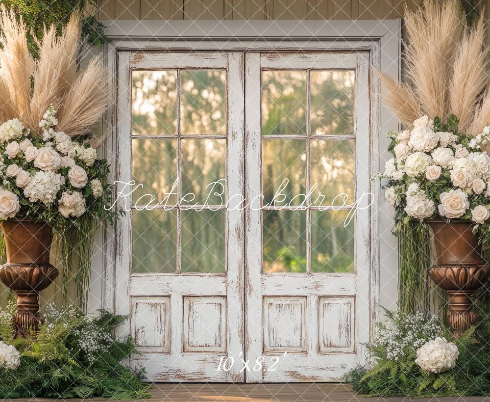 Kate Bohème Porte Printemps Floral Toile de fond conçue par Mini MakeBelieve – Image 5