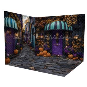 BH1057172H_BH1057173U_BH1057174U.jpgv1757405996 Kate Halloween Rue Citrouilles Fleurs Porte Ensemble de chambre