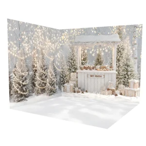 BH1057708H_BH1057499U_BH1057709U.jpgv1761705305 Kate Noël Hiver Chocolat chaud Stand Neige Sapins Ensemble de chambre