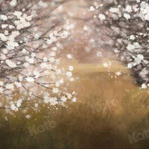 HJ19767-B.jpgv1667550500 Kate Jardin Fleur de Poirier Printemps Toile de fond pour la photographie