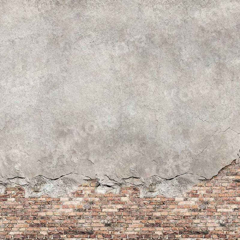 Kate Vieux Mur de briques Fissure Toile de fond Conçu par Chain Photographie – Image 2