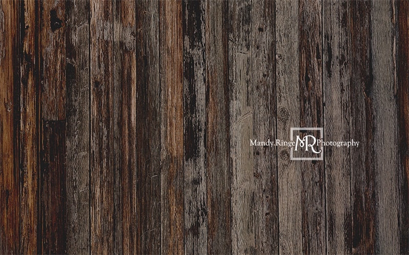 Kate Bois Texturé Foncé Tapis de sol en Caoutchouc conçue par Mandy Ringe Photography – Image 2