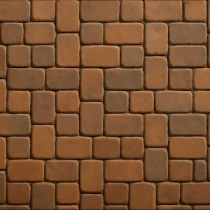 Kate Pierre Pavés Marron Tapis de sol en Caoutchouc conçue par Mini MakeBelieve