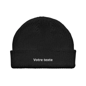 bonnet-brode-personnalise-noir-unique-602.jpgv1742918485 Bonnet Brodé Personnalisé