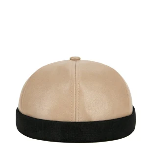 Bonnet Docker Femme en Cuir