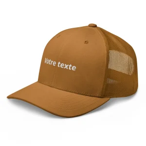 Casquette à Personnaliser Trucker Brodée