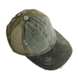 Casquette avec Trou Pour Queue de Cheval