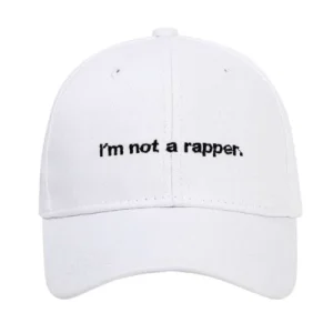 Casquette "Je ne suis pas un rappeur."