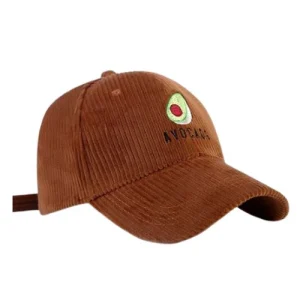 Casquette Velours Avocat