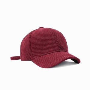 Casquette Velours Femme