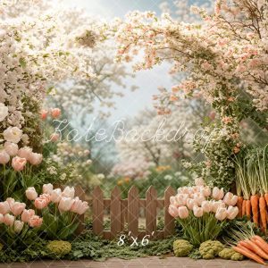 ffb38939fb017e1f7d53f4a980805c93_7ff31cd1-2fe3-468e-8ff8-c08570ef8c89.jpgv1762911483 Kate Jardin Fleurs Légumes Printemps Toile de fond en Polar conçue par Emetselch